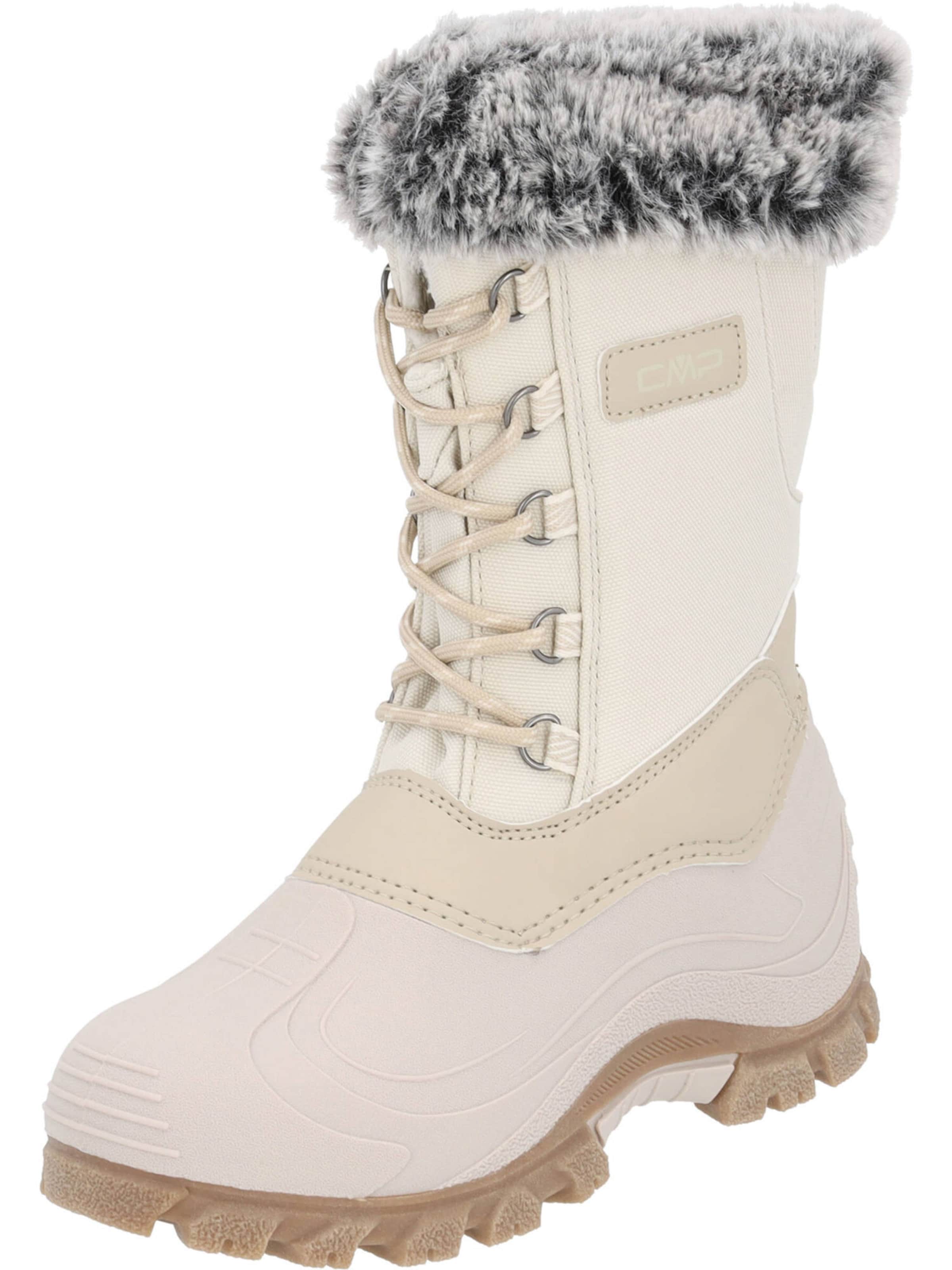 CMP Boots in Beige: front