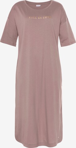 Chemise de nuit VIVANCE en rose : devant