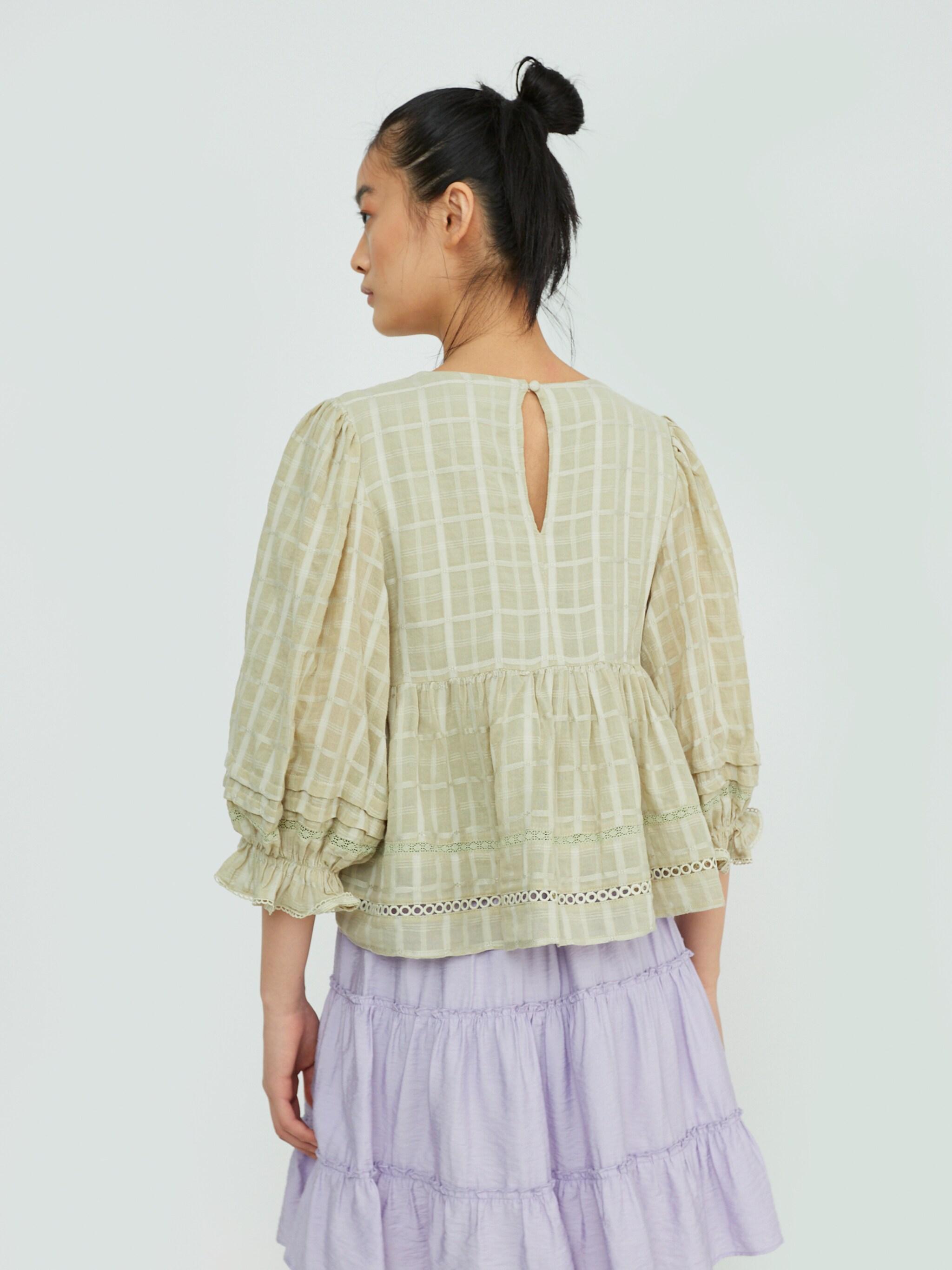 EDITED Producten Blouse 'Alyssa' Groen