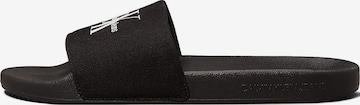 Mule Calvin Klein Jeans en noir : devant