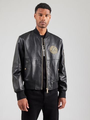Giacca di mezza stagione di Versace Jeans Couture in nero: frontale