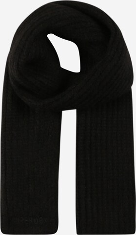 Superdry Scarf in Black: front