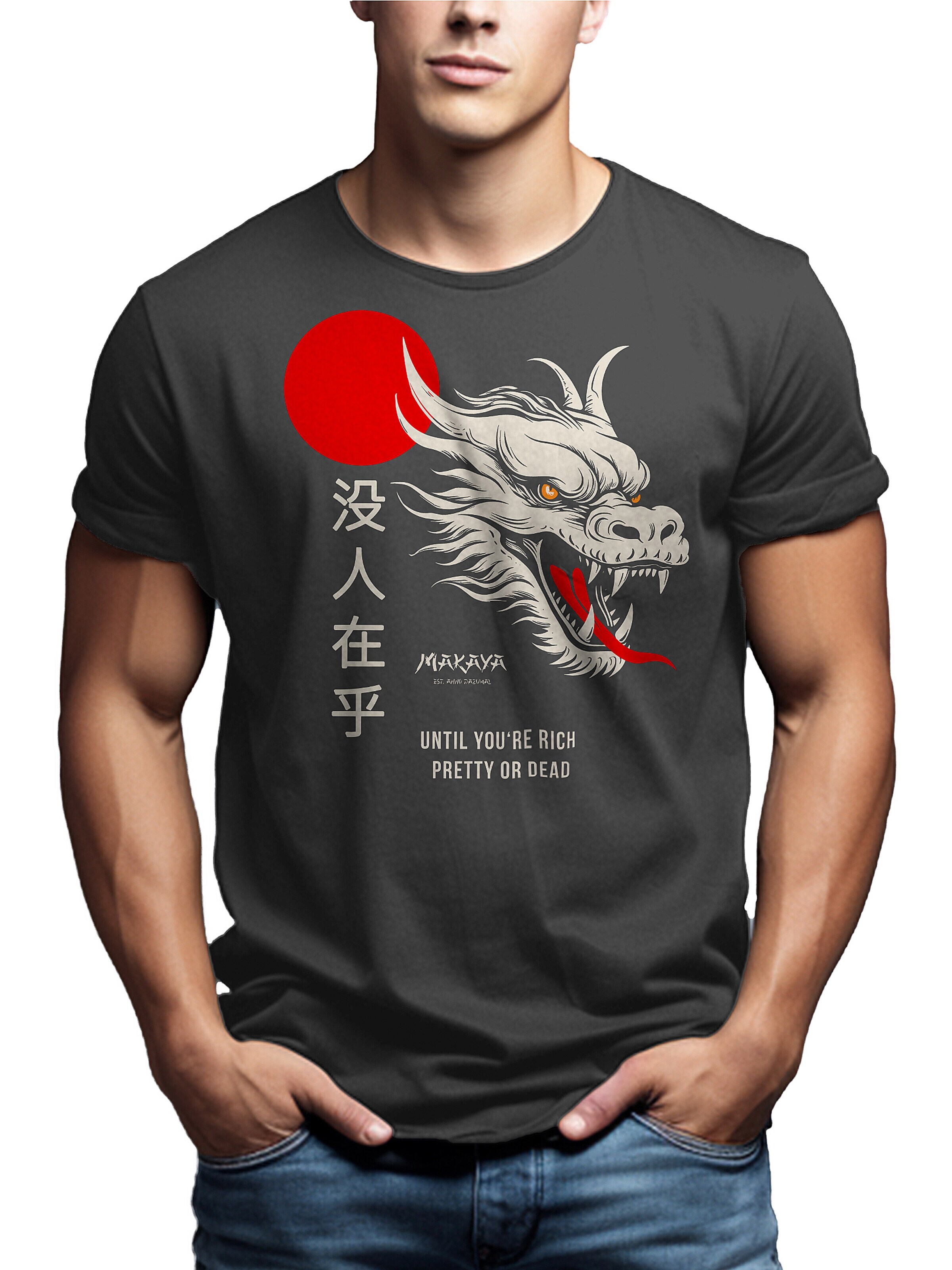 MAKAYA Shirt in Grey: front