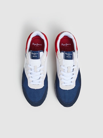 Pepe Jeans Låg sneaker 'London Urban' i blå