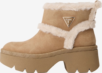 GUESS Bootsit 'Bridgete' värissä beige: etupuoli