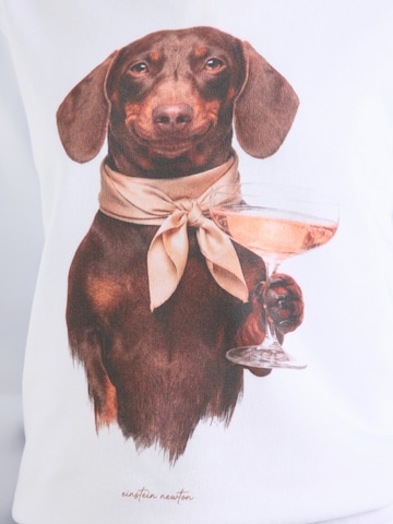 balta EINSTEIN & NEWTON Megztinis be užsegimo 'Madison'