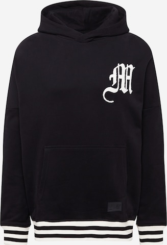 SikSilk Sweatshirt in Black: front