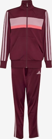 ADIDAS SPORTSWEAR Trainingsanzug 'Seasonal Essentials Tiberio' in Rot: Vorderseite