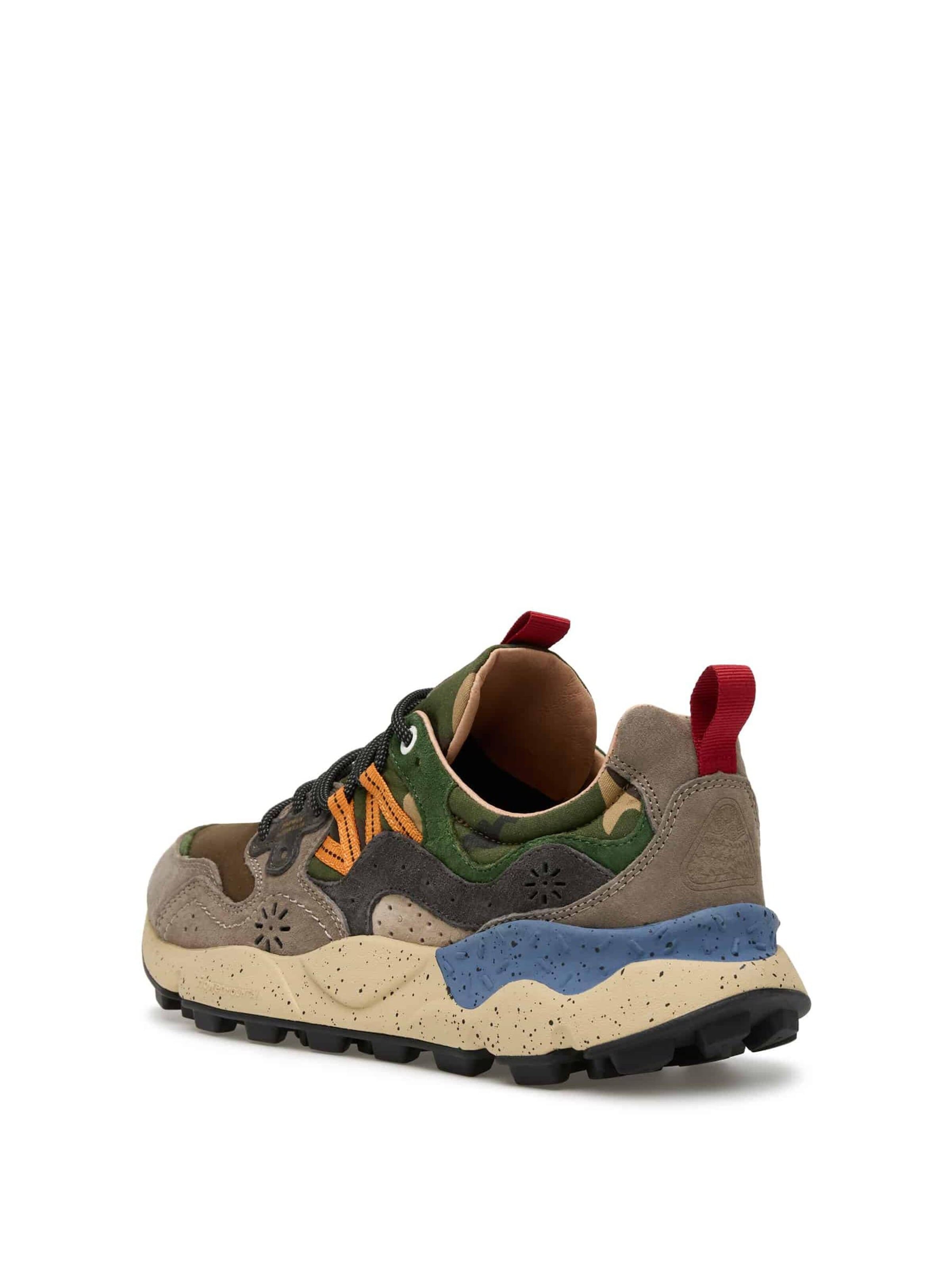 Flower Mountain Sneaker low 'YAMANO 3 MAN'‌‌‌‌‌‌‌ in Grau