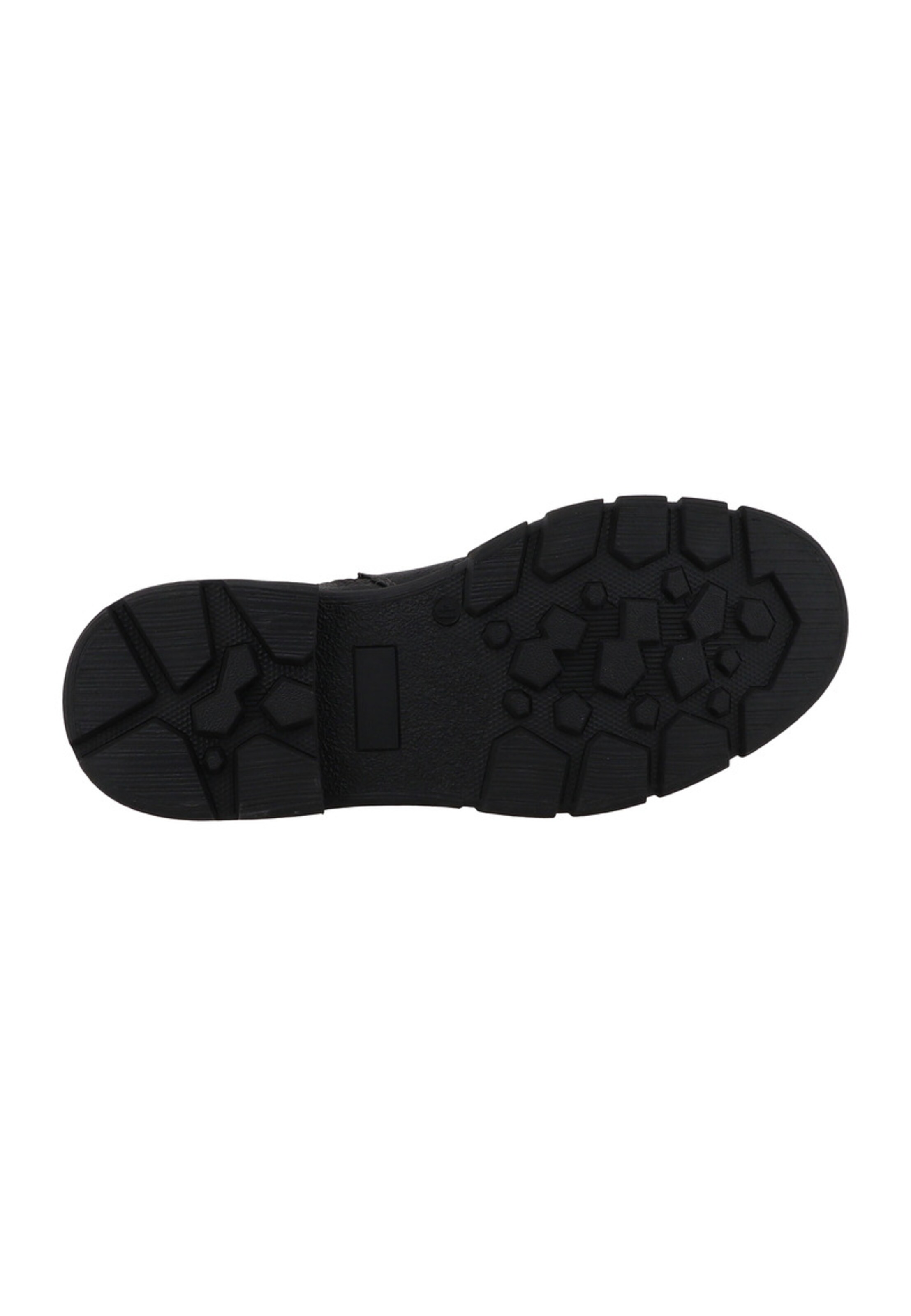 TOM TAILOR - Botas com atacadores em preto