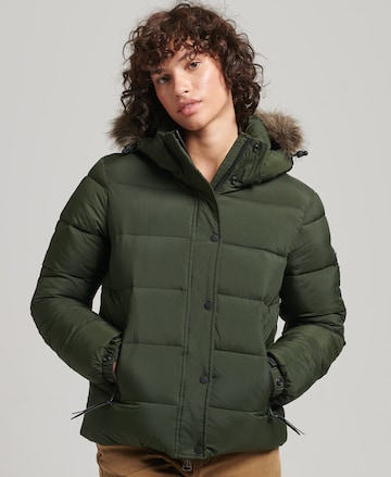 Superdry Winterjas in Groen