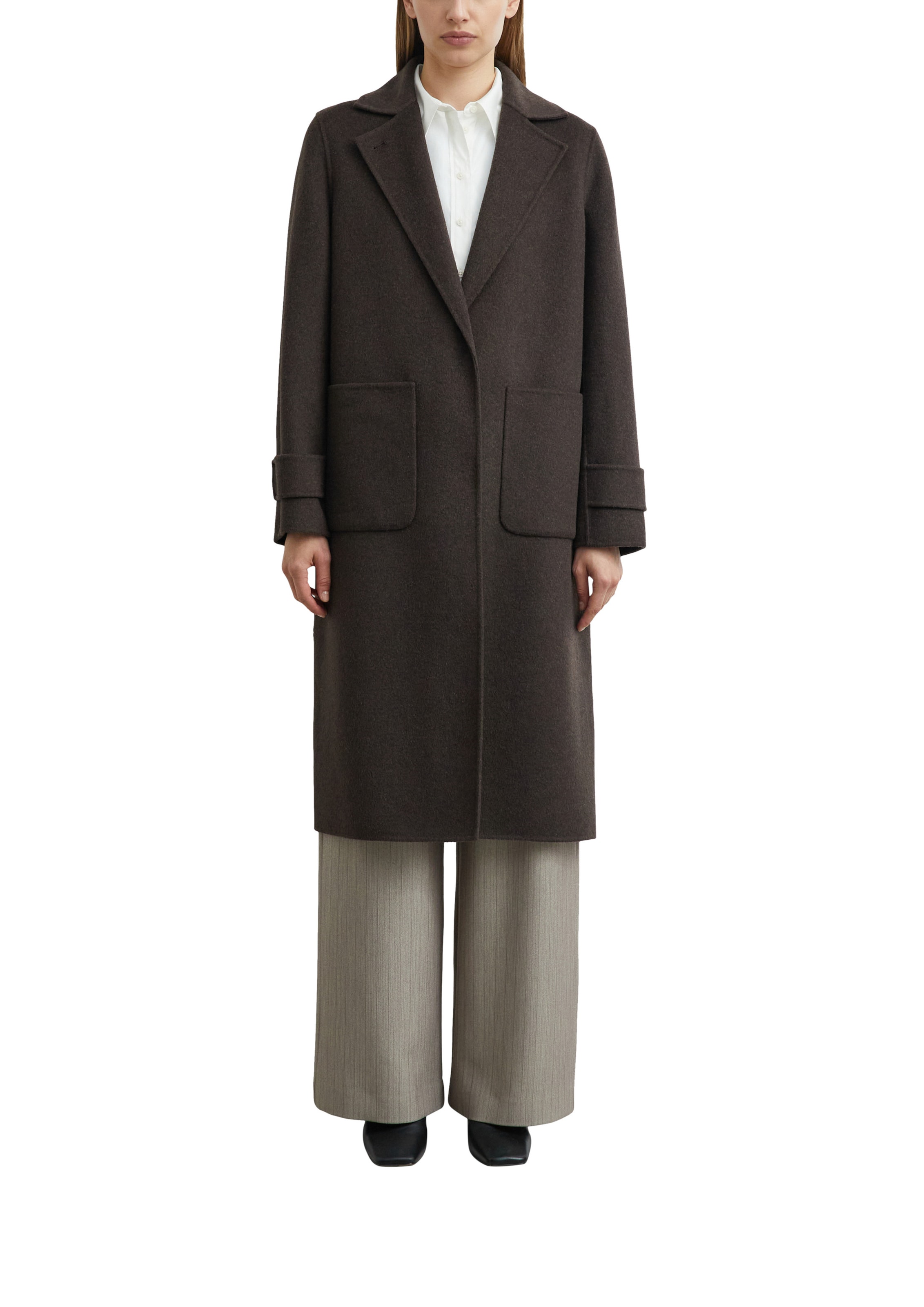Manteau mi-saison COMMA en marron