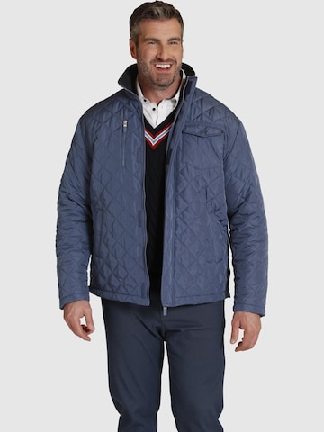 Charles Colby Steppjacke in Blau: predná strana