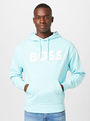 BOSS BlackSweater majica - plava boja: prednji dio