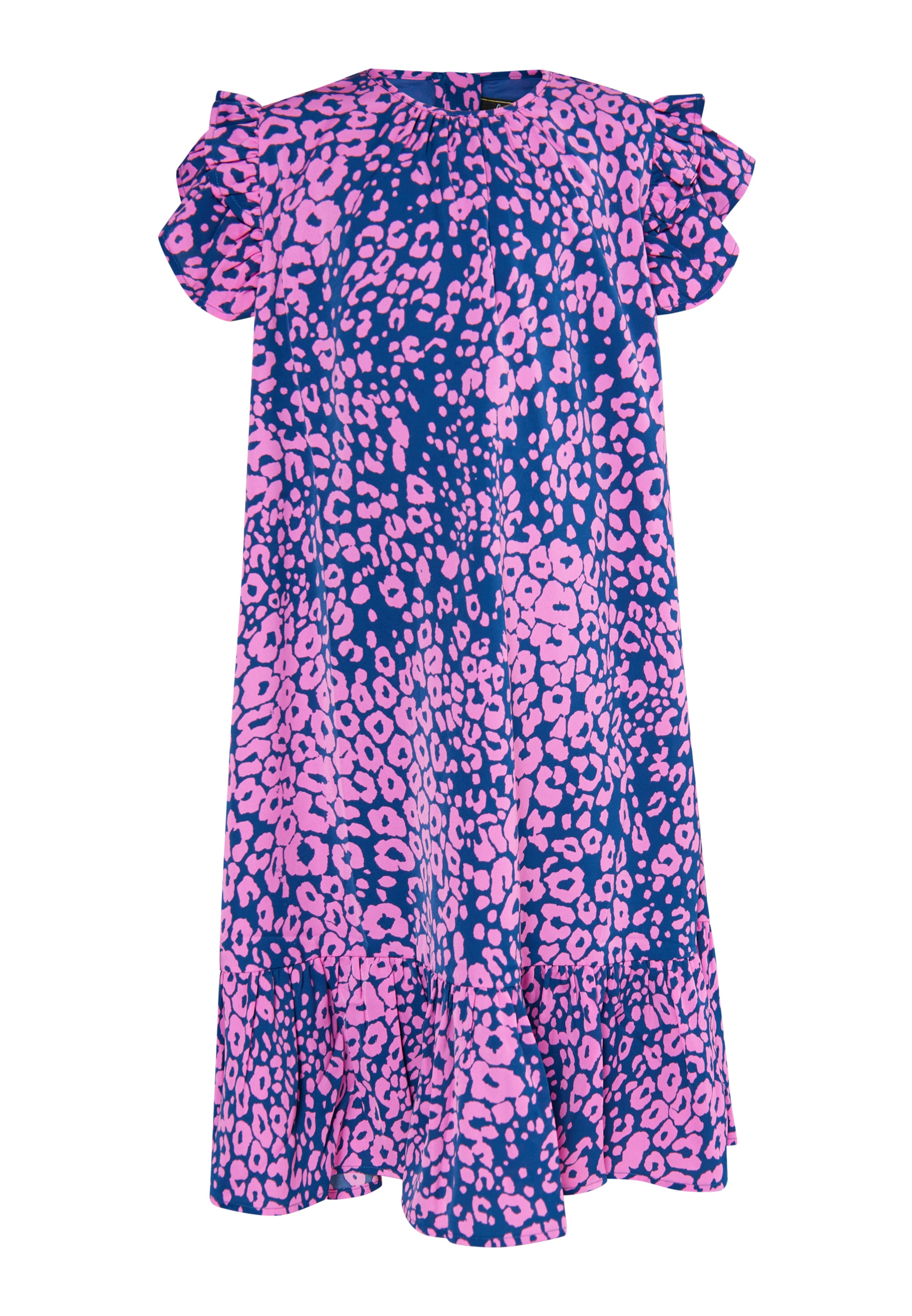 faina Obleka | roza barva: sprednja stran