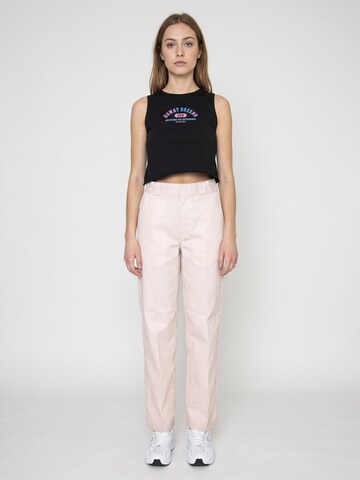 Baggy Pantaloni 'Elizaville' di DICKIES in rosa: frontale