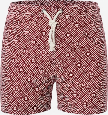 Gassa d'Amante Badeshorts 'Furore' in Rot: Vorderseite