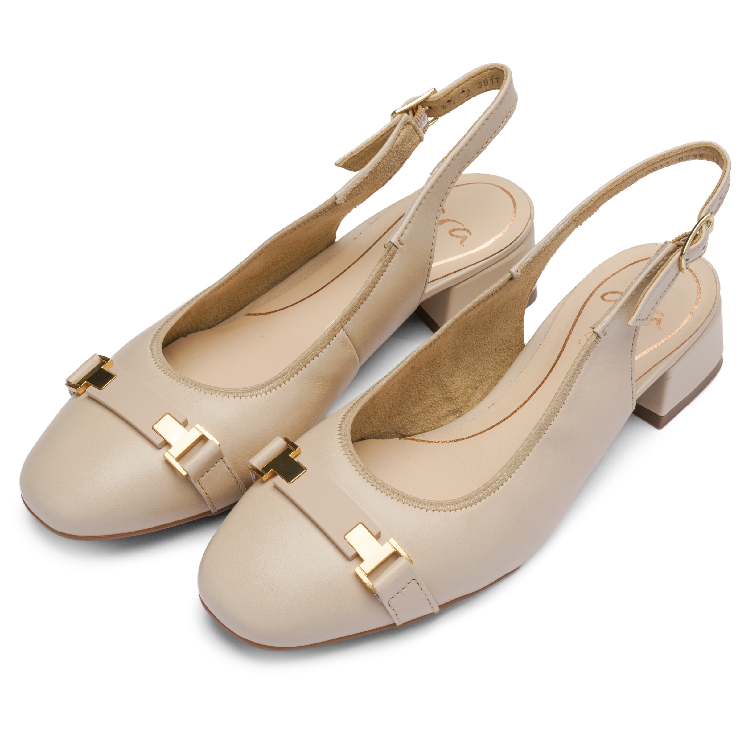 ARA Slingback Pumps in Beige