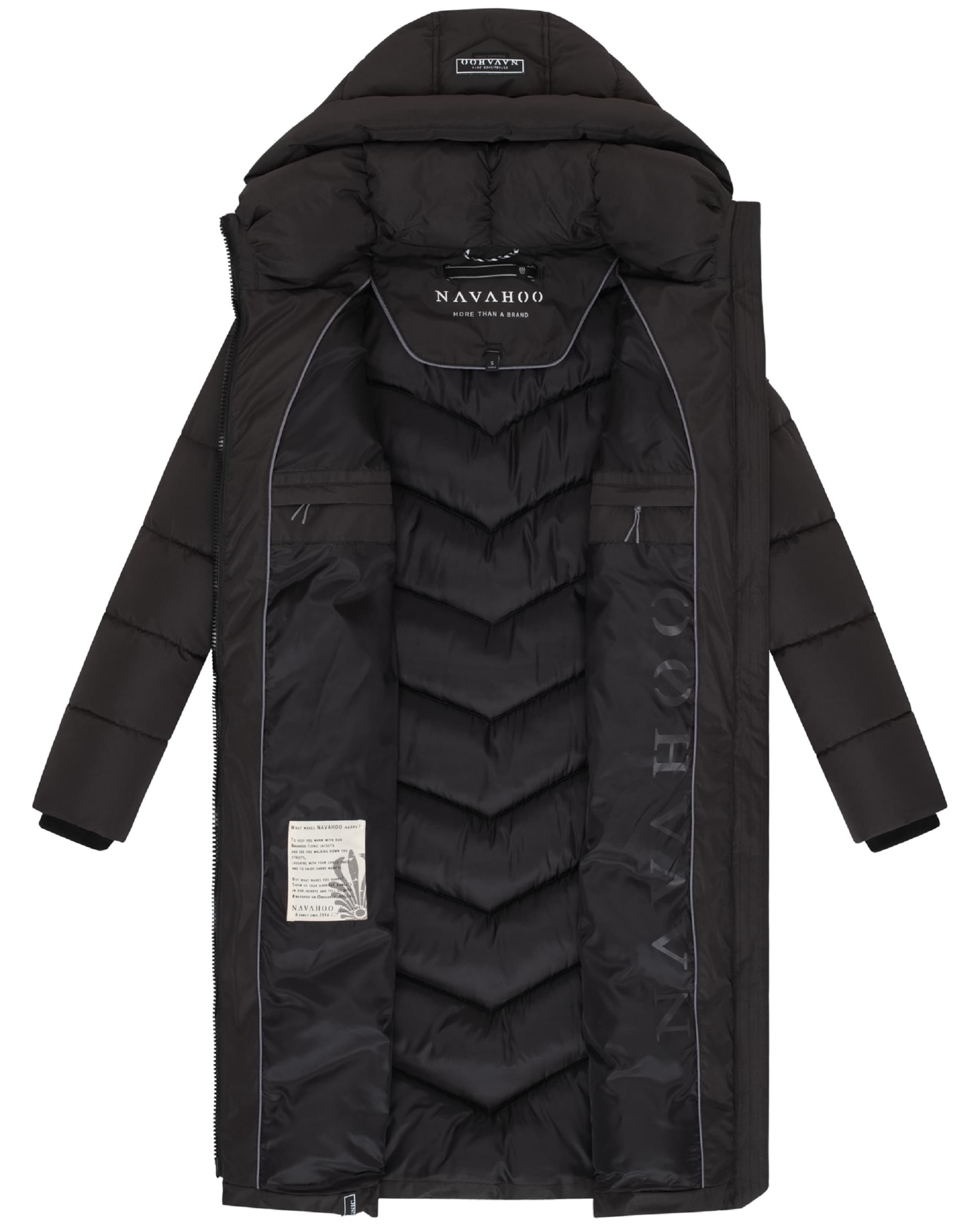 Manteau d’hiver 'Sahnekatzii XIV' NAVAHOO en marron