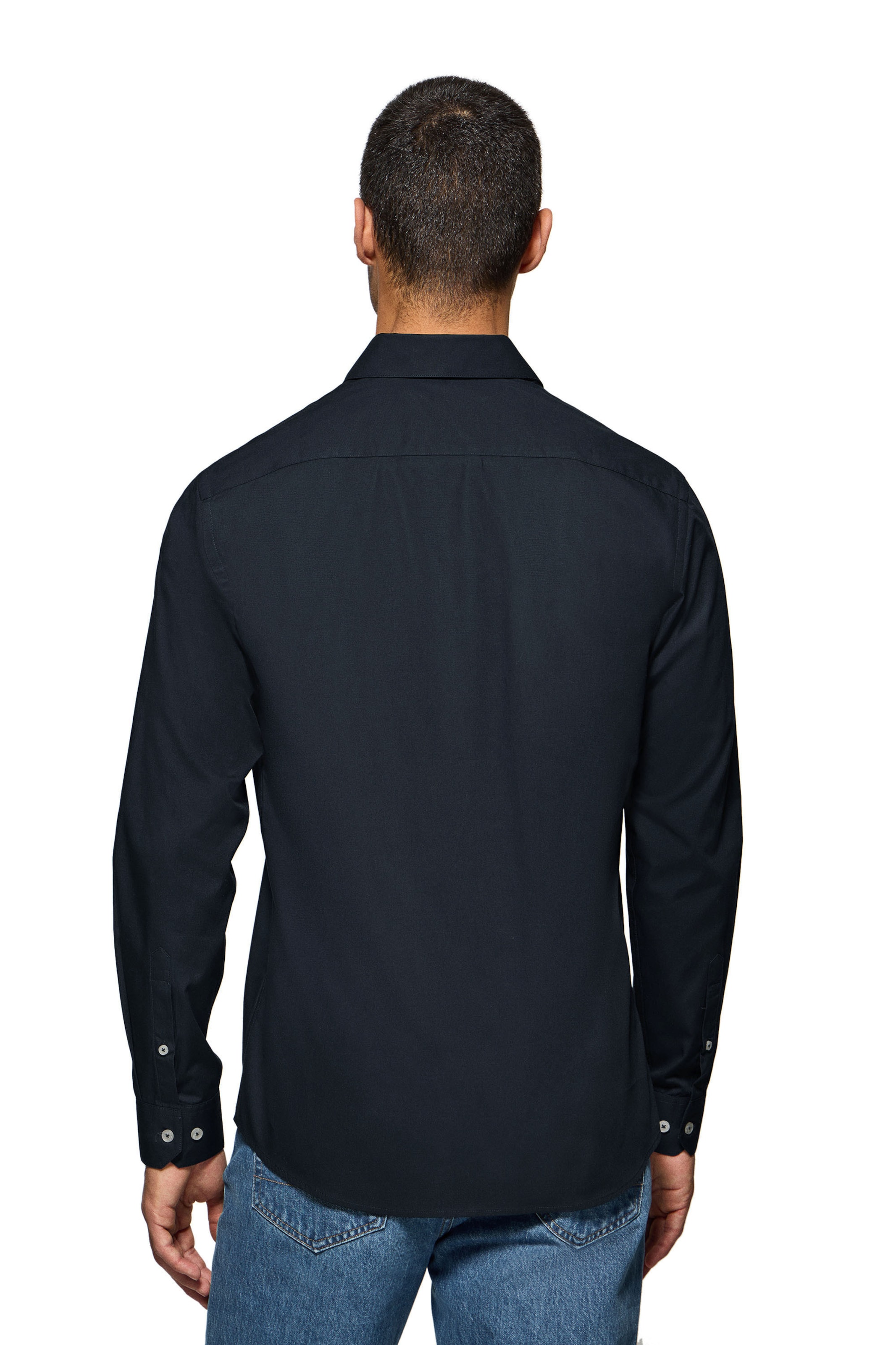 Polo Club Slim Fit Hemd in Blau