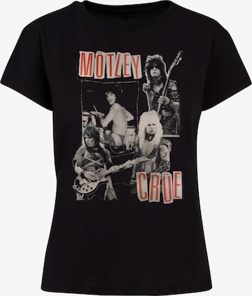 T-shirt 'Motley Crue - Vintage Punk Collage Box' Merchcode en noir : devant