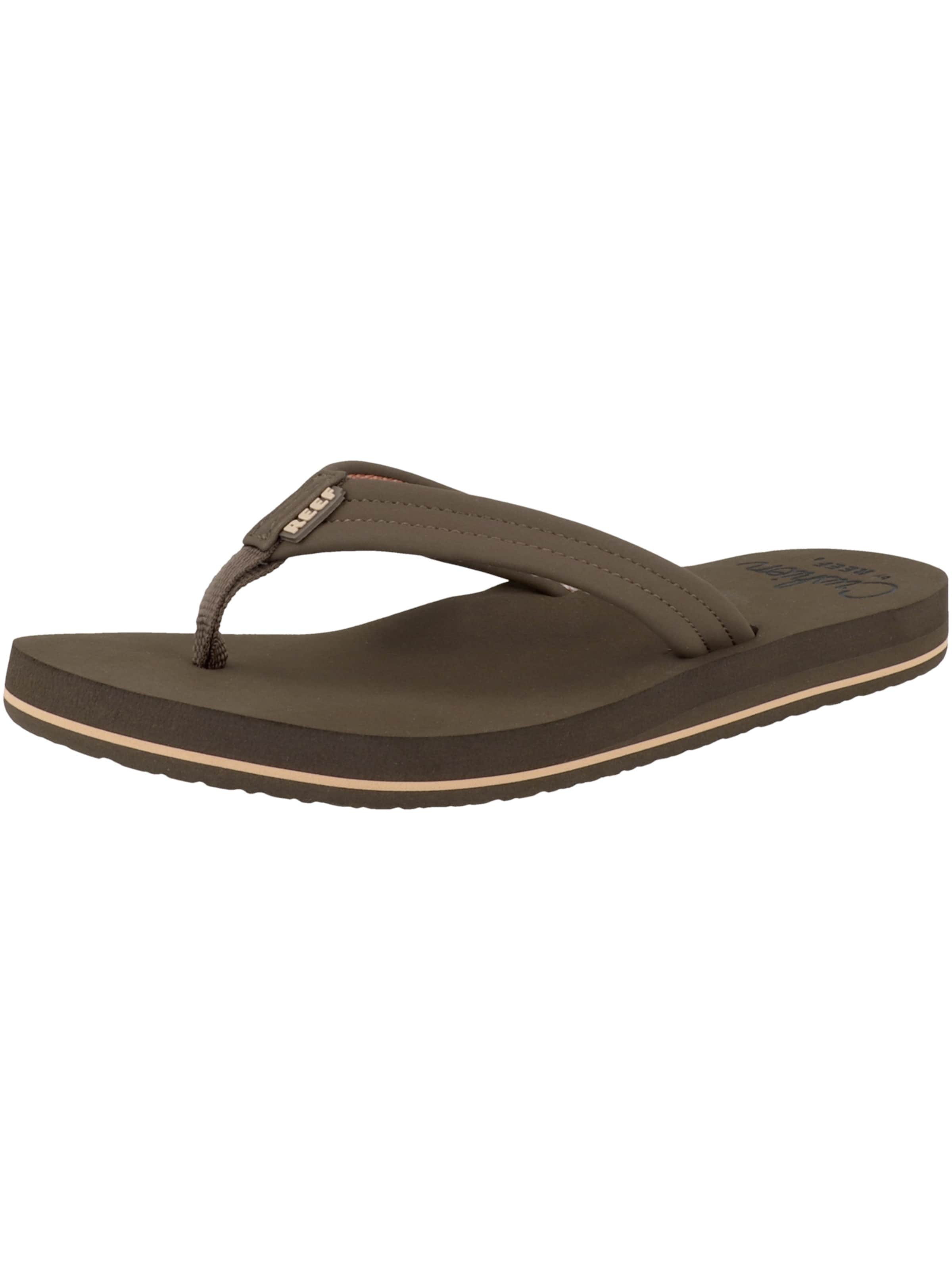 REEF T-bar sandals 'Breeze' in Brown: front