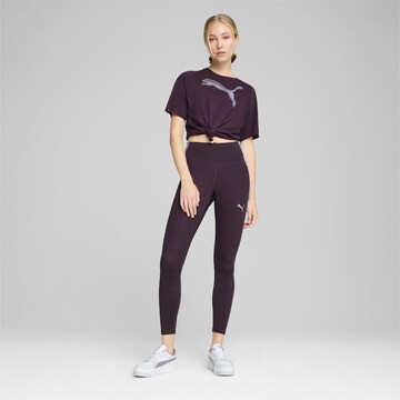 PUMA Skinny Sporthose 'Evostripe' in Lila