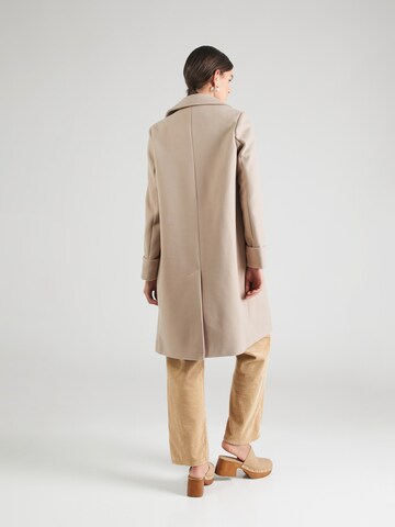 River Island Between-Seasons Coat in Beige