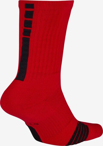 NIKE Sportovní ponožky – červená