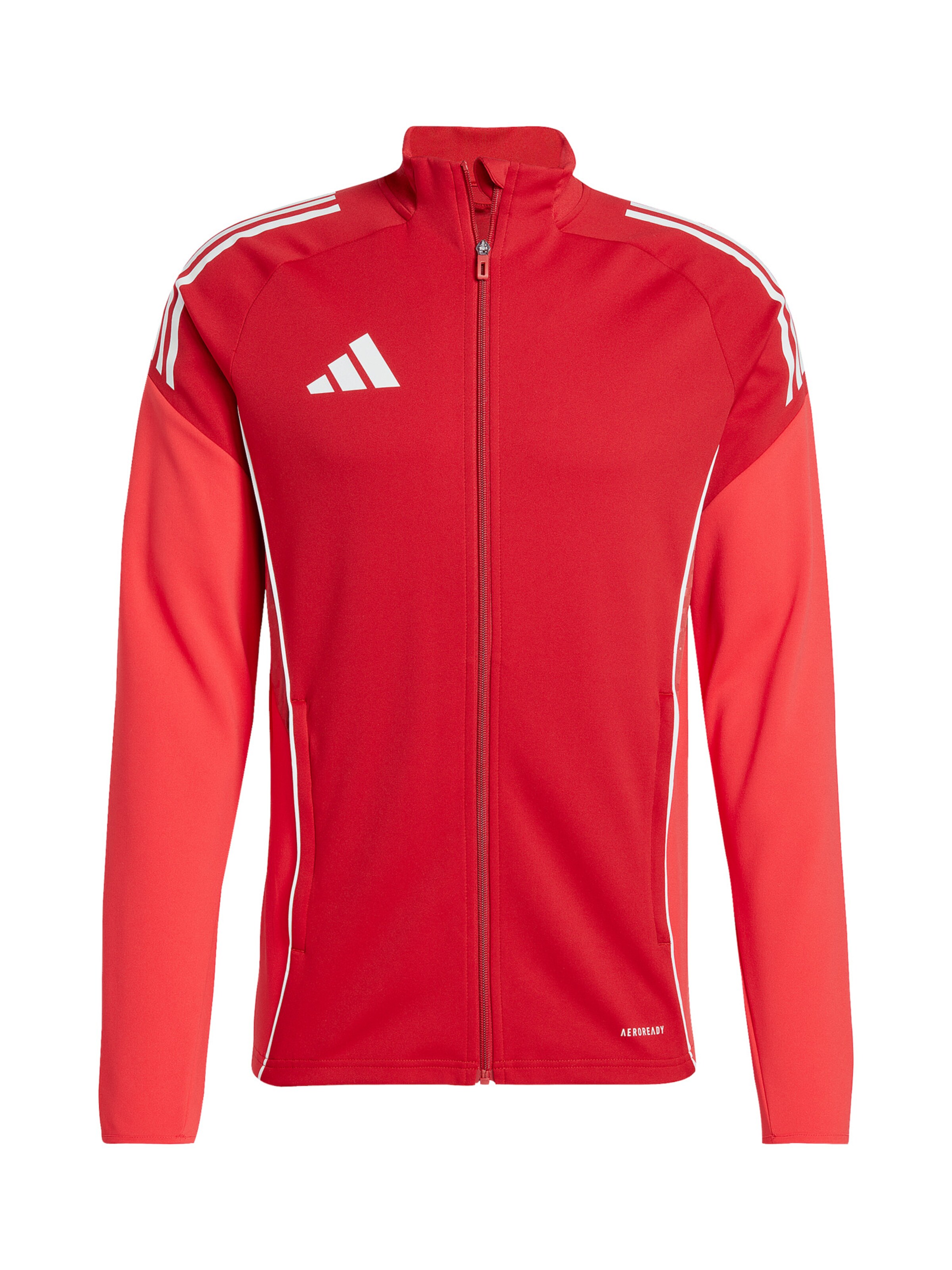 ADIDAS PERFORMANCE Jakna za trening 'Tiro 25' | rdeča barva: sprednja stran