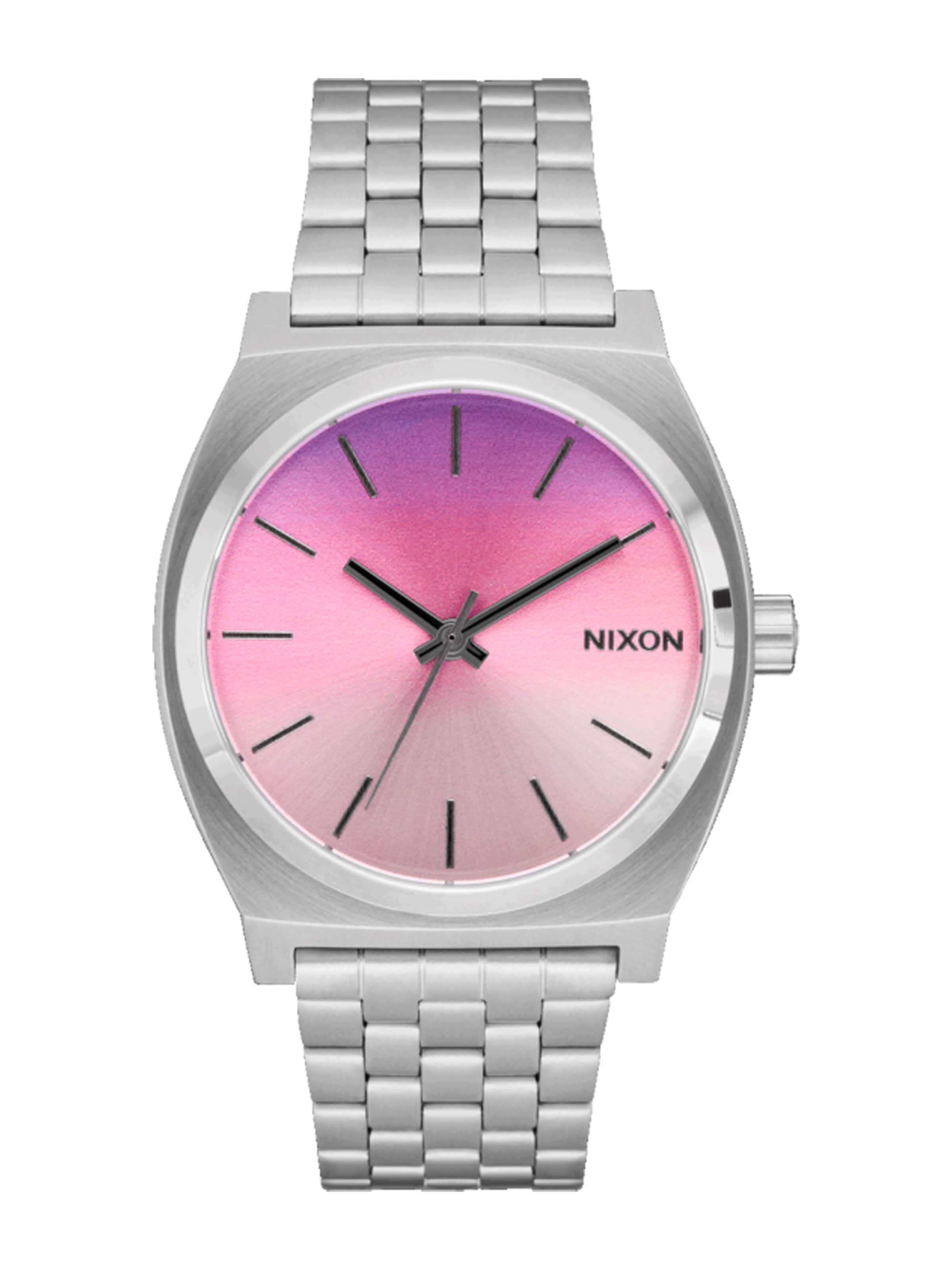 Nixon Zegarek analogowy 'Time Teller' w kolorze srebrny: przód