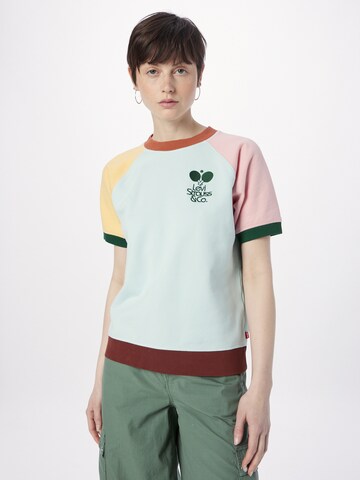 Sweat-shirt 'Graphic SS Sweatshirt' LEVI'S ® en mélange de couleurs : devant