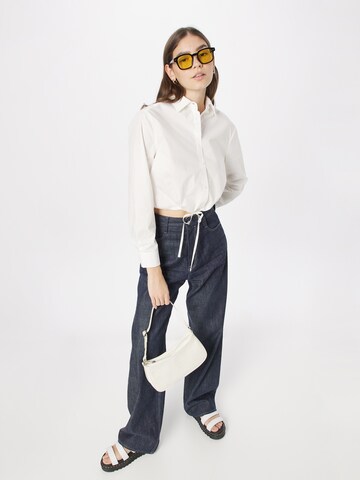 Chemisier Pepe Jeans en blanc