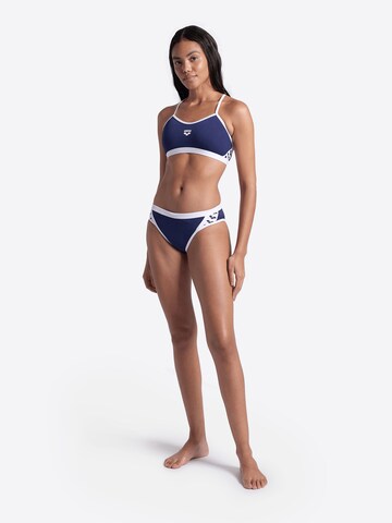 ARENA Bustier Bikini 'ICONS' - kék