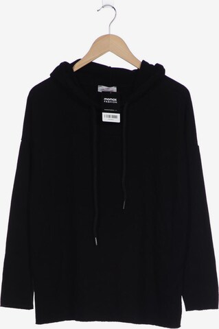 Zwillingsherz Sweatshirt & Zip-Up Hoodie in S in Black: front