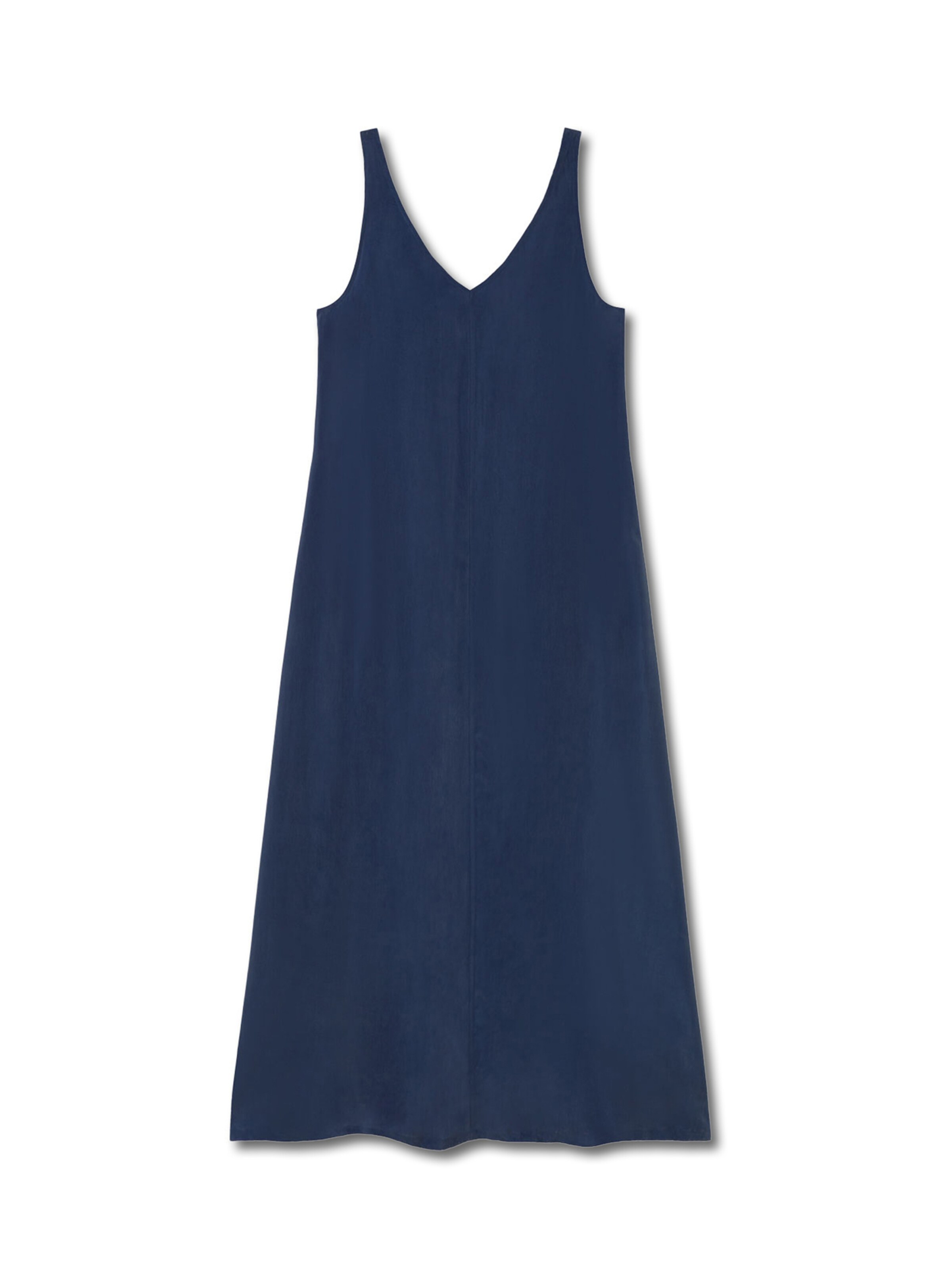Thinking MU Kleid ' SADE ' in Blau: Vorderseite