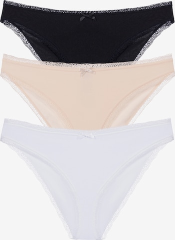 Dorina Slip i beige: forside