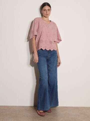 Chemisier ' ' Apricot en rose