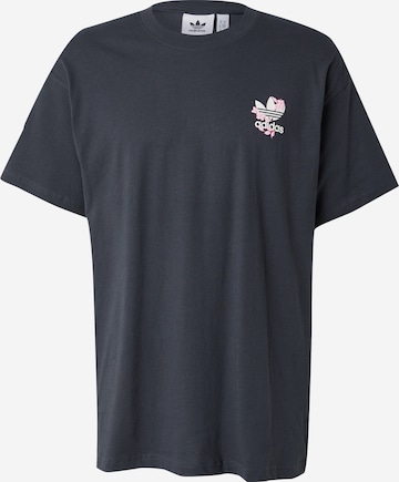 ADIDAS ORIGINALS Shirt in Grey: front