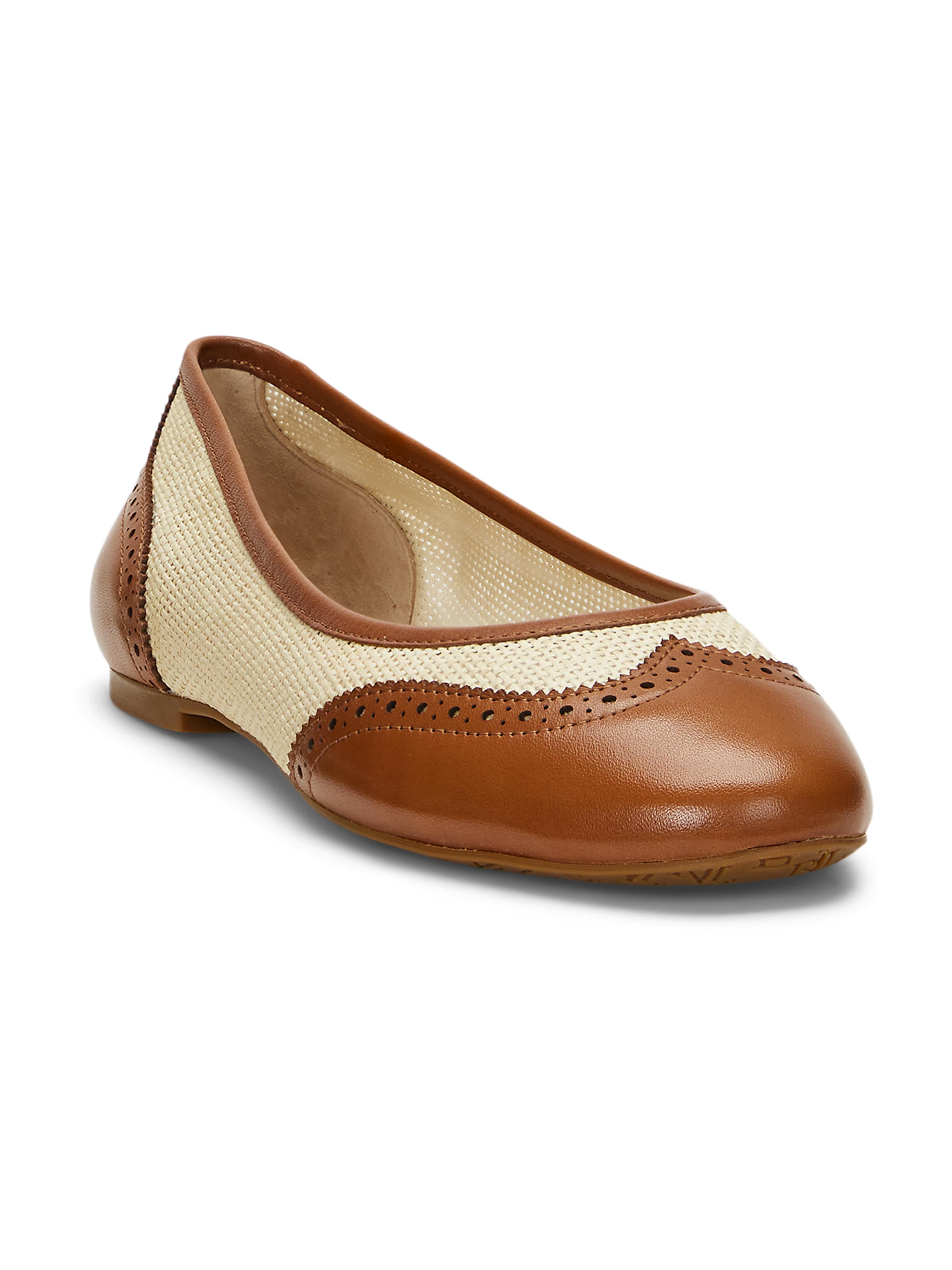 Ballerines 'JAYNA' Lauren Ralph Lauren en bleu : devant