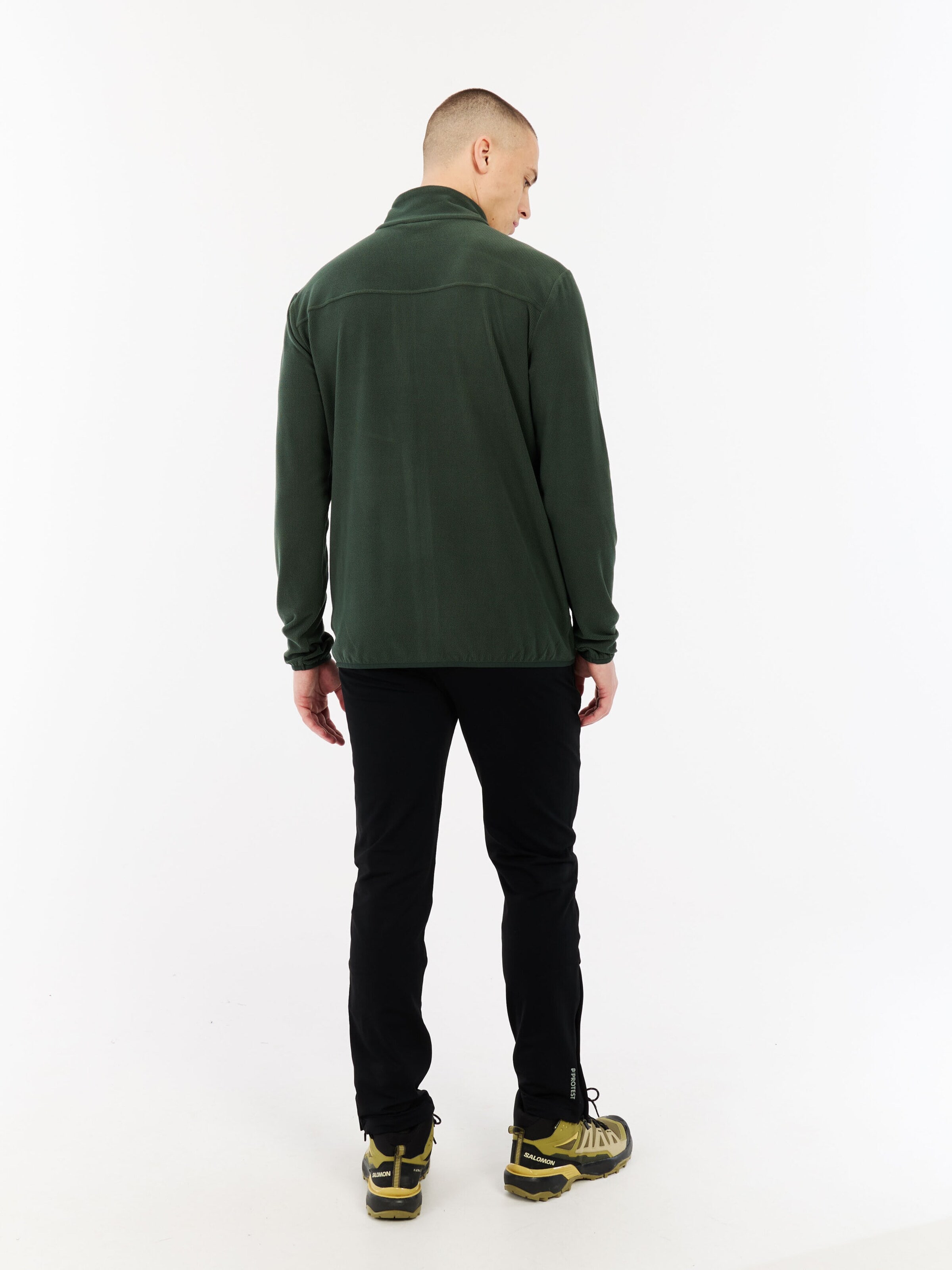 PROTEST Fleece jas 'PRTPallas' in Groen