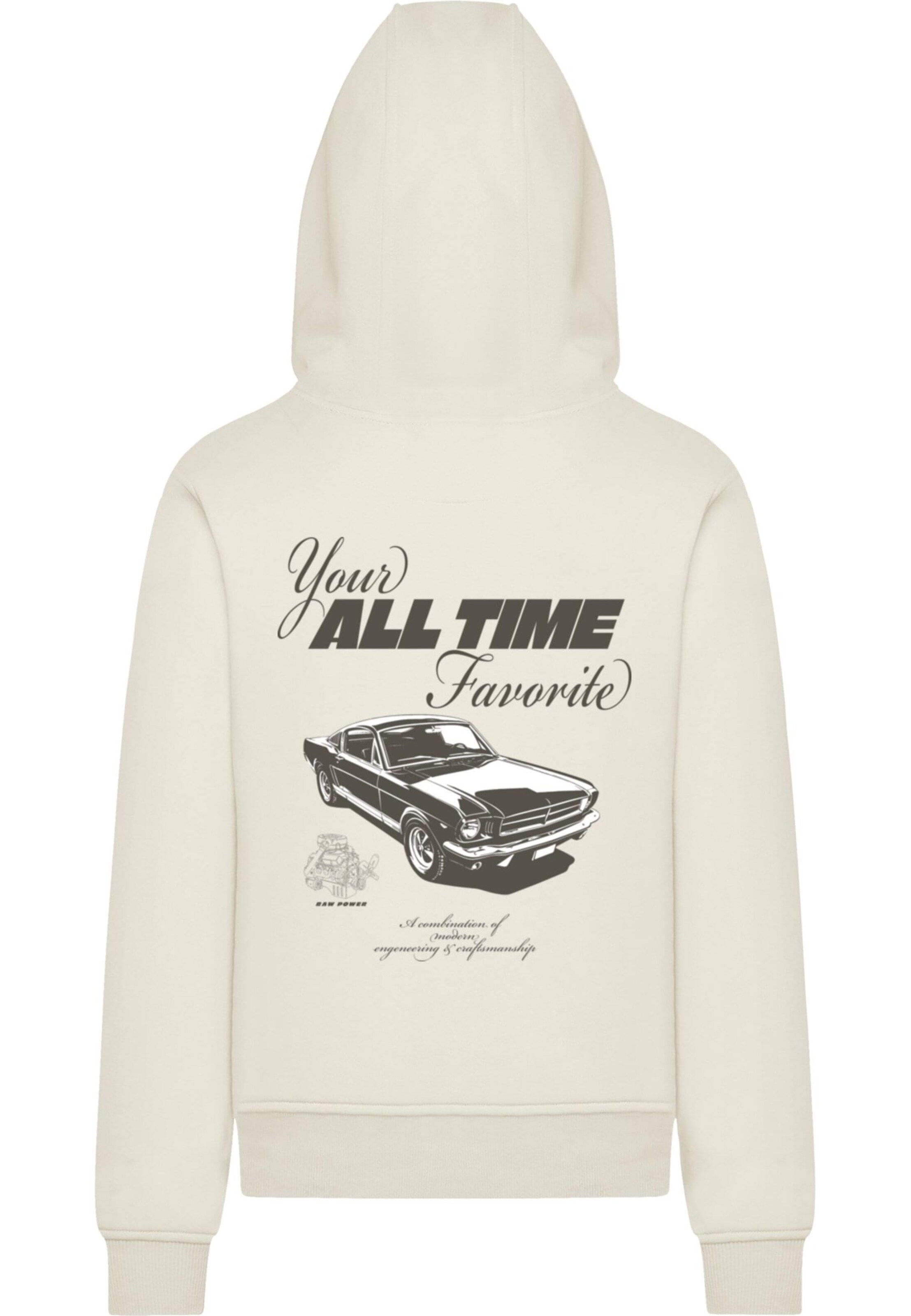 Mister Tee - Sudadera 'All Time Favorite' en blanco