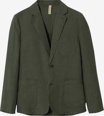 MANGO MAN Suit Jacket 'delave' in Green: front