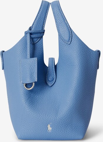 Polo Ralph Lauren Handtasche in Blau: Vorderseite