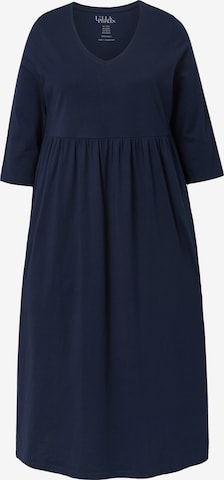 Robe Ulla Popken en bleu : devant