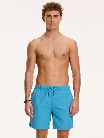 Pantaloncini da bagno 'NICK' di Shiwi in blu: frontale