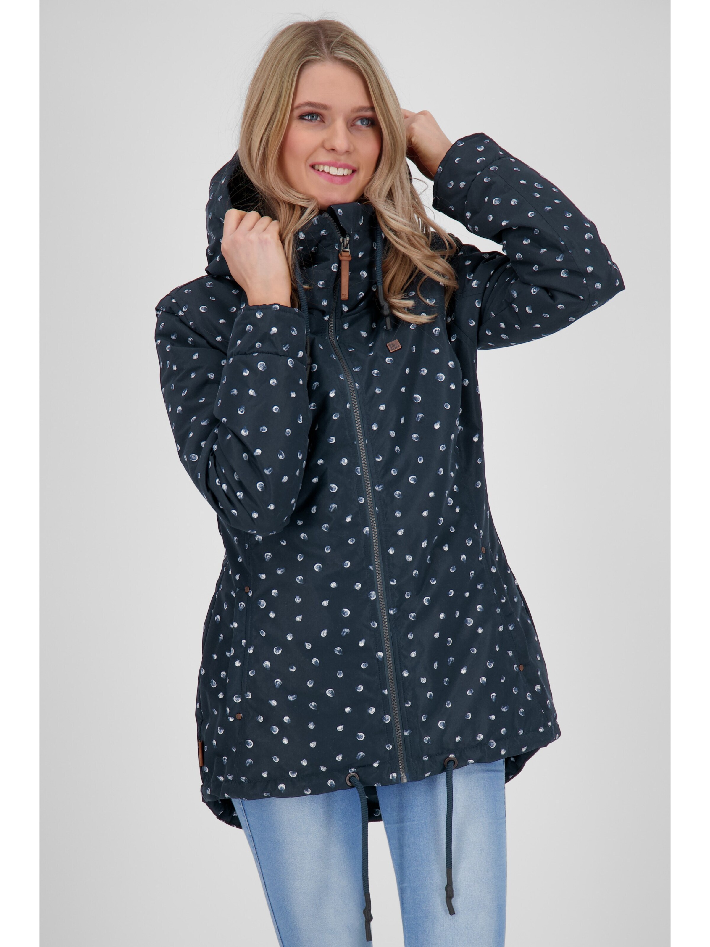 alife & kickin Übergangsjacke 'LilouAK'‌ in XS in navy, Produktansicht
