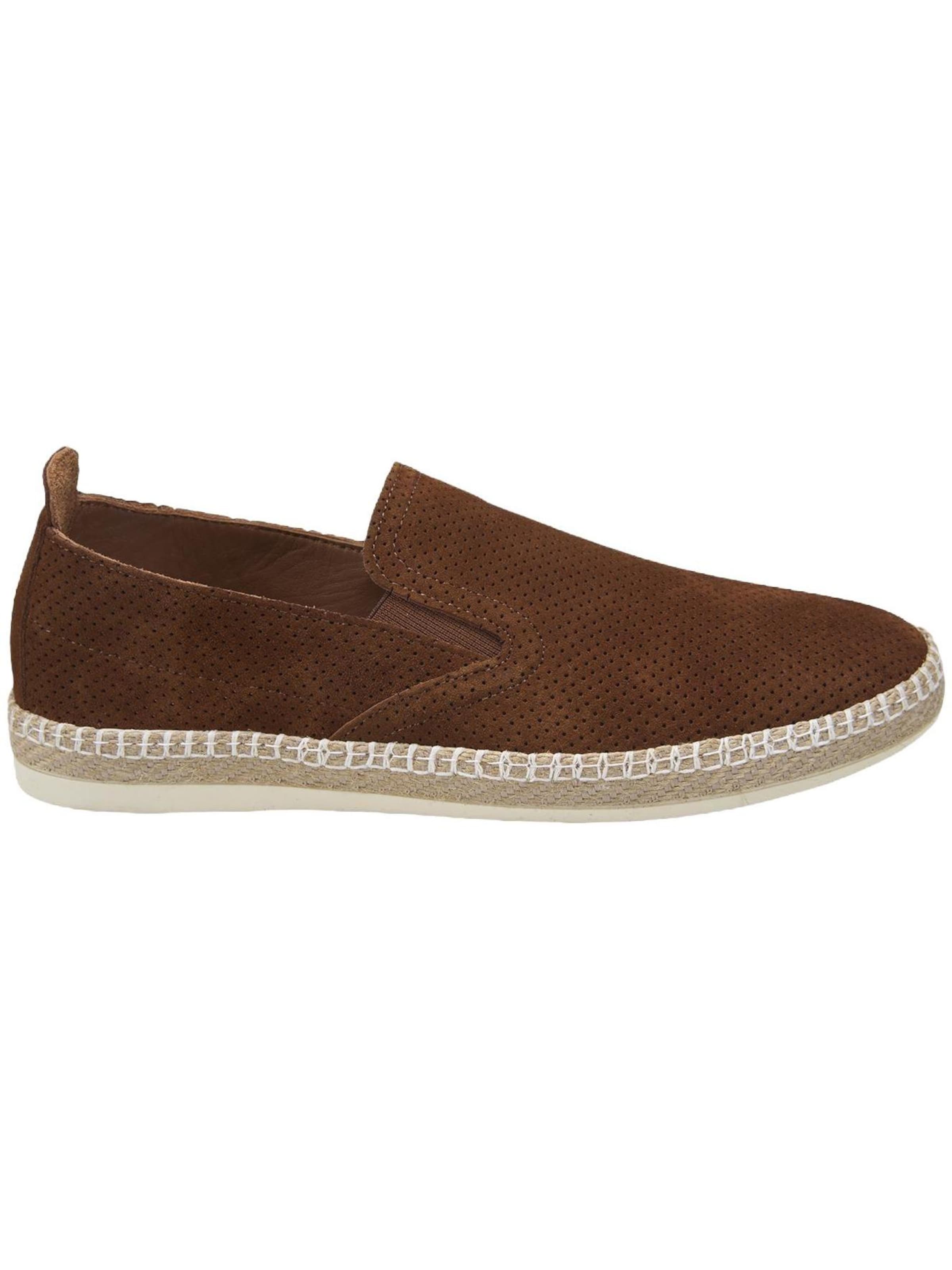 Desa Classic Flats 'Slip-Ons' in Brown