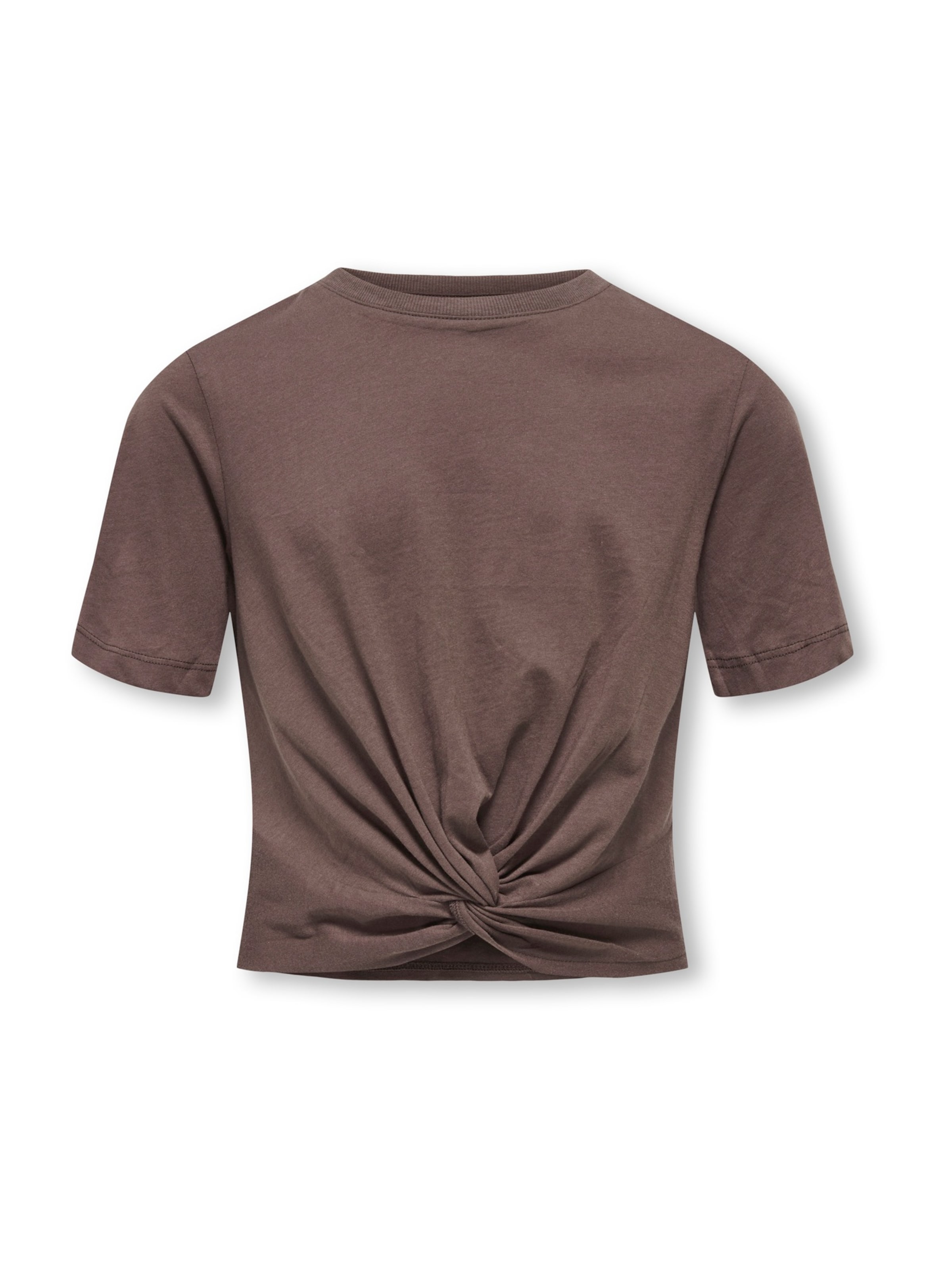 ONLY GIRLS Shirt 'KOGREX' in Brown: front