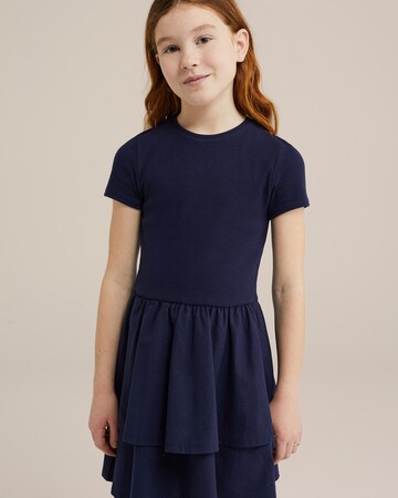 WE Fashion Kleid in Blau: Vorderseite